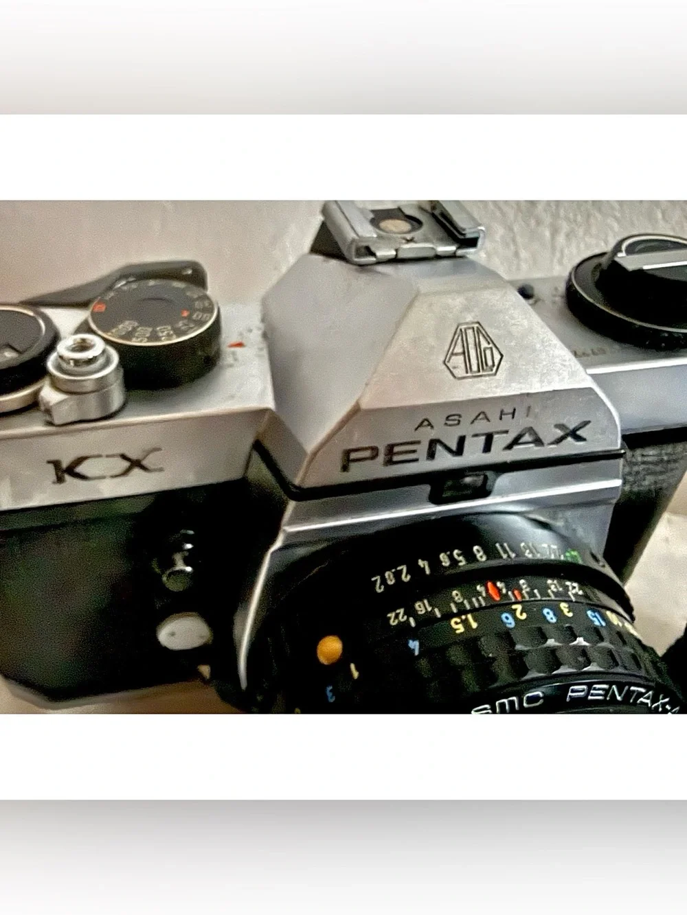 Asahi Pentax KX Film Camera W 50mm lens Plus Bonus Lens Retro Photography